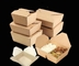 750ml aan van de Sandwichdozen van 2000ml Biologisch afbreekbare het Voedselcontainers van Eco Vriendschappelijke Beschikbare