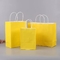 Het Document van douanelogo printed paper shopping bags Kruidenierswinkelzakken met Handvatten