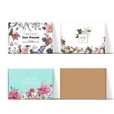 Gepersonaliseerde verpakking Kraft papier doos met CMYK / Pantone Printing kleur